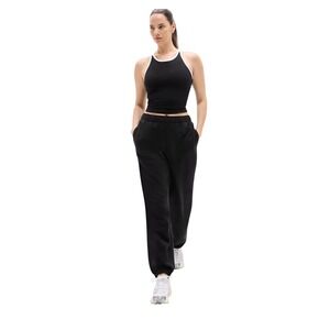 ATHLETA Forever Fleece High Rise Jogger, Women's Size XS Black